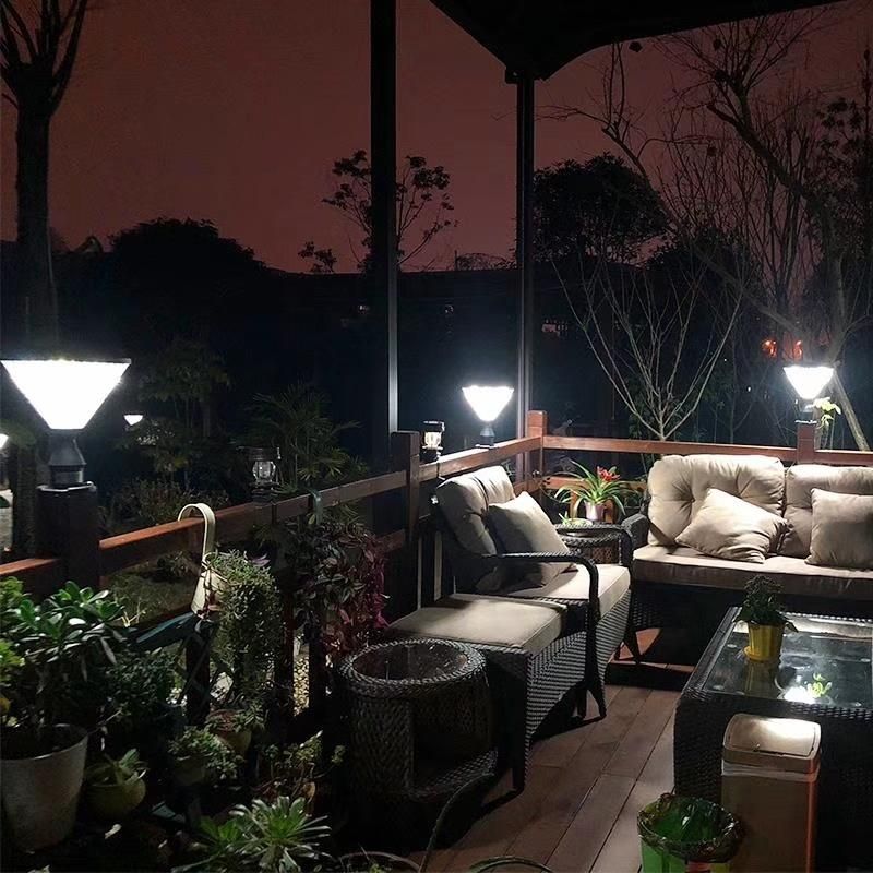 Lithium Battery Outdoor Solar Garden Lamp