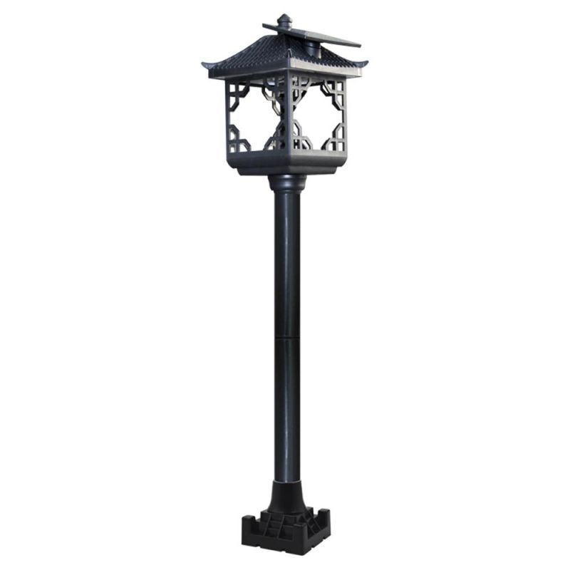 Security Solar Wall Lantern Lights - Outdoor 3000K Decorative Glass Hanging Wall Mount Light with No Wiring Required 8LED