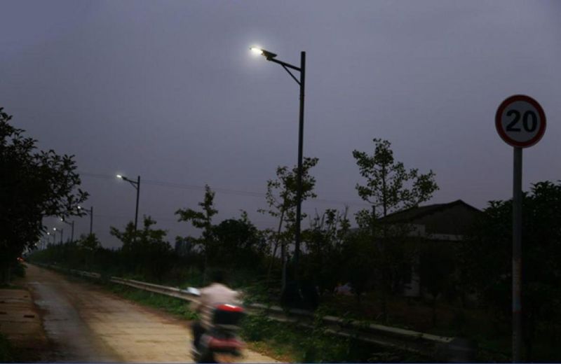 Integrated Solar Street Light with Panel System and Iot Charger