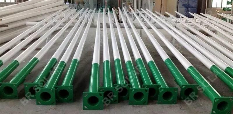 6-12m Hot DIP Galvanized Pole for Street Light