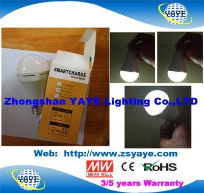 Yaye 18 Best Sell Factory Price Wholesale E27 B22 5W/7W/9W/12W/15W/18W Rechargeable Intelligent LED Emergency Light Bulb