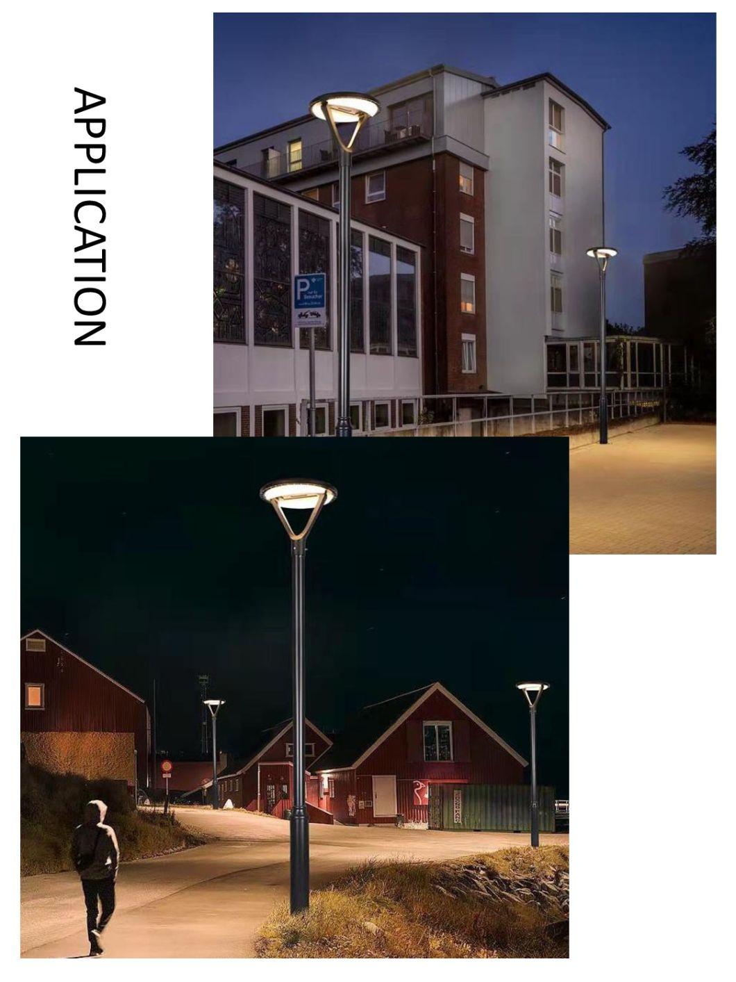 Factory Wholesale Motion Sensor Energy Saving LED Street Lamp UFO Solar Powered Garden Light