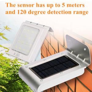 Dongguan Factory Solar Motion PIR Sensor LED Wall Light