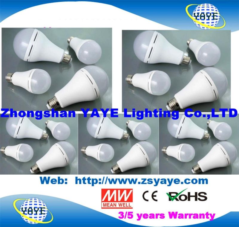 Yaye 18 Best Sell Ce/RoHS High Quliaty Rechargeable Solar Emergency 7W/12W E27 LED Bulb Light