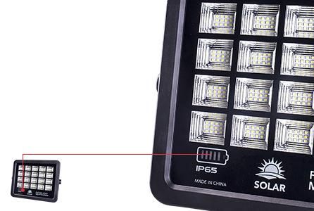 Bspro High Brightness Battery Powered Reflector IP65 Outdoor LED Solar Flood Light