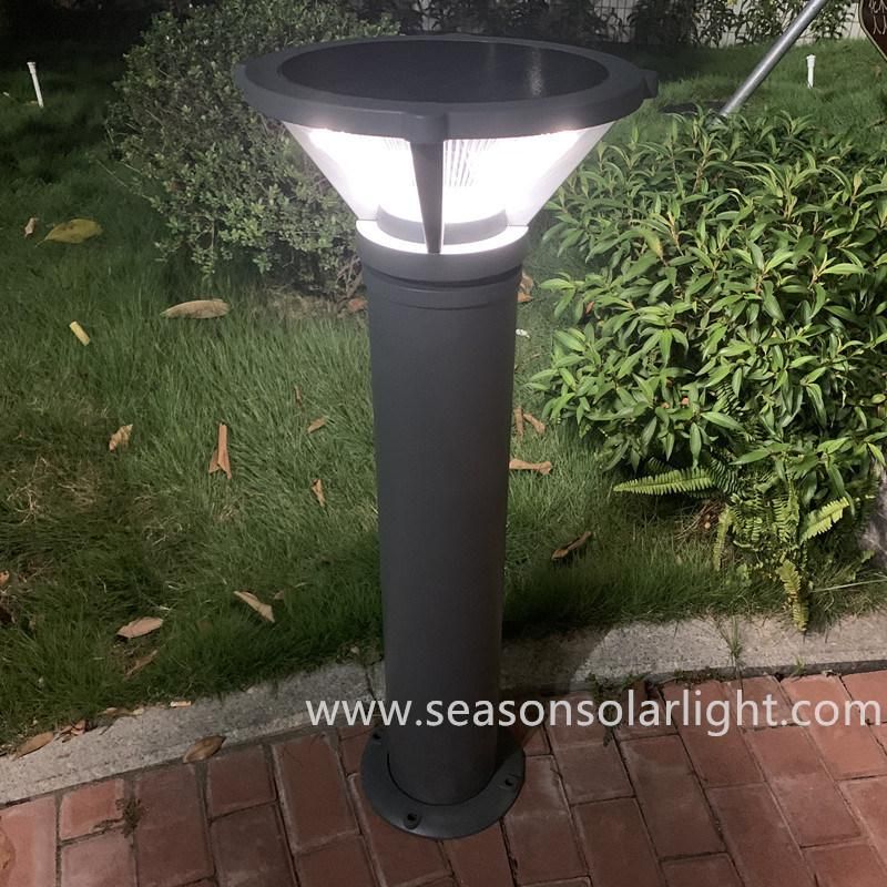 Smart LED Lighting Outdoor Garden Pathway Alu. Material Solar Lawn Light with LED Lighting & LiFePO4 Battery