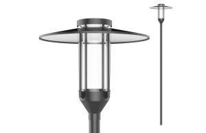 2021 New 60W IP66 Black Outdoor Garden LED Light