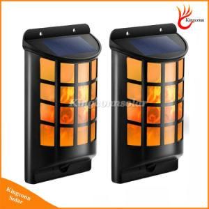 Waterproof Solar Flickering Flame Light Solar Outdoor Wall Light