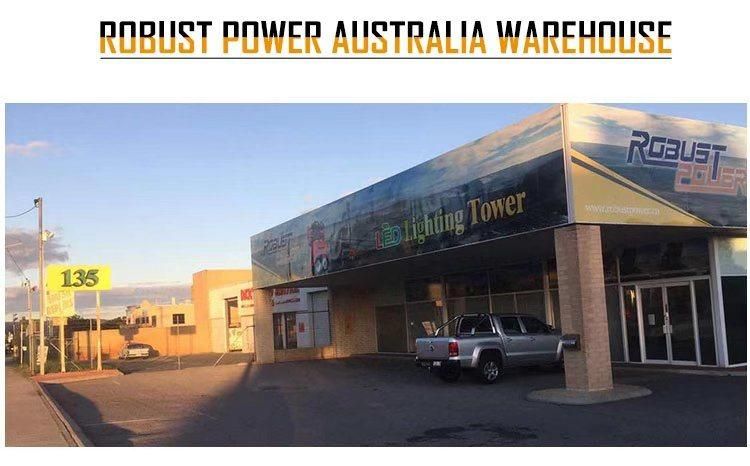 Australia Standard Kubota Diesel Generator LED Flood Light Tower