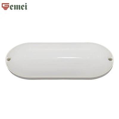 Factory Direct Sales Energy-Saving White Oval 20W LED Moisture-Proof Lamp