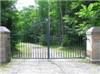 Ornamental Garden Wrought Iron Gate