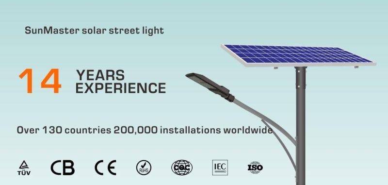 Solar LED Street Light for Saudi Arabia