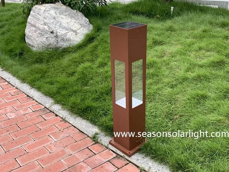 China Lighting Distributor LED Outdoor Walkway Lighting Solar Garden Light with Warm + White LED Lighting