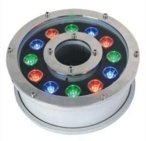 Outdoor Light 12W RGB LED Fountain Underwater Light