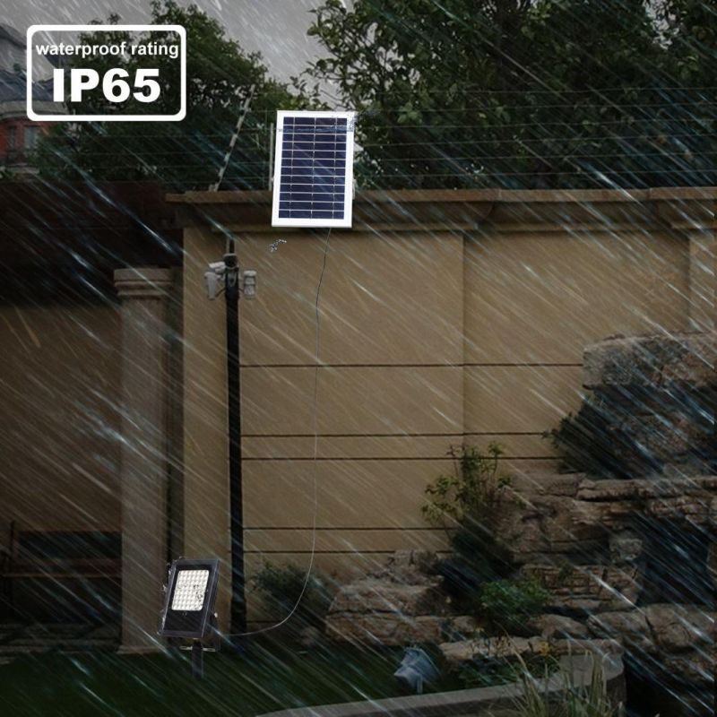 Solar RGB LED Flood Lights Landscape Lighting Solar Spotlight for Decking Lighting, Patio Lighting