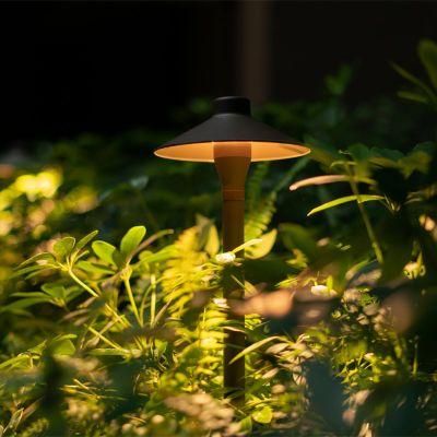 COB 3000K Antique Brass Garden Lights LED Outdoor Low Voltage