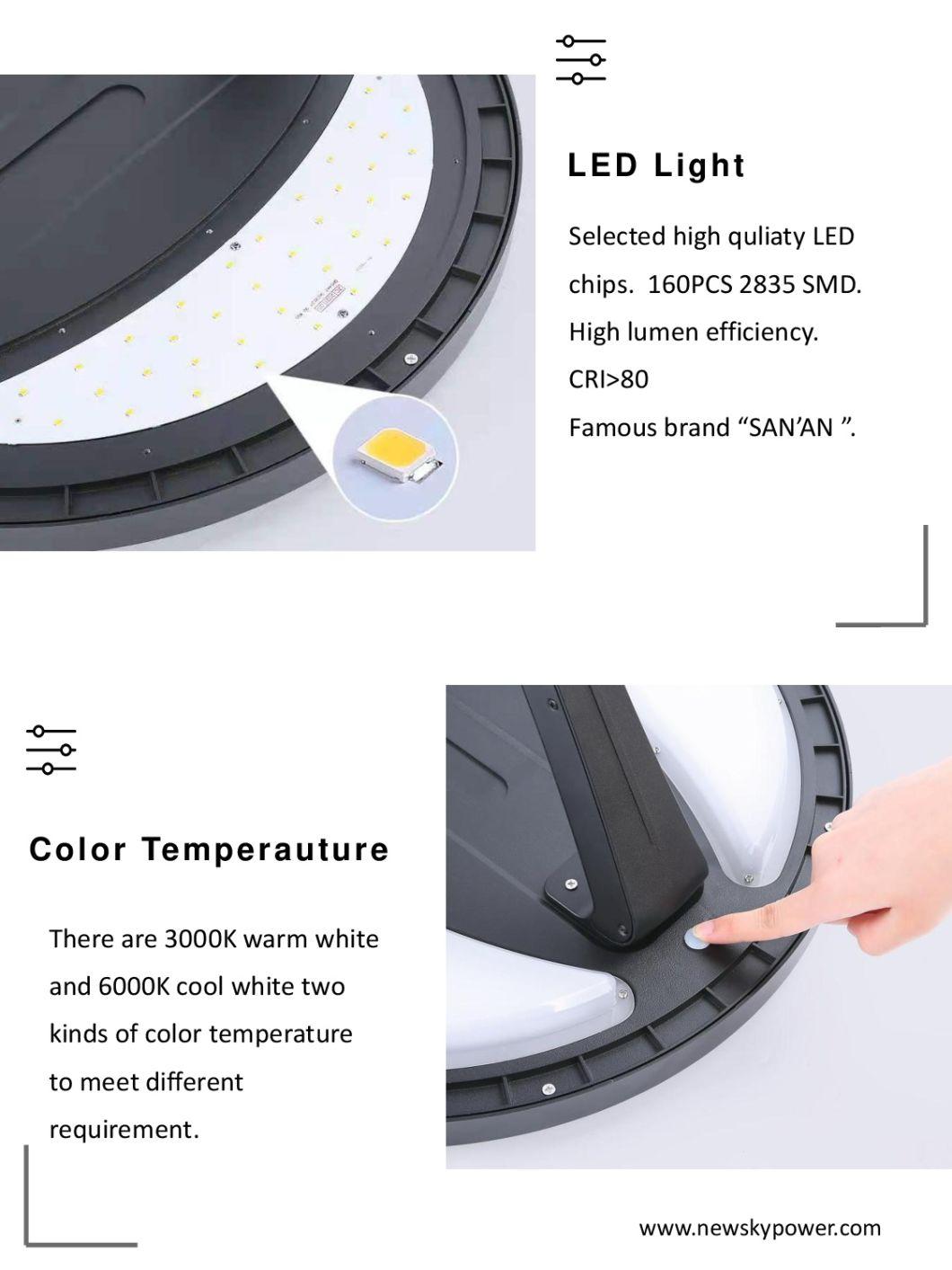 Manufacturer Decorative Garden Courtyard Pathway Pole Mounted Solar Courtyard Light