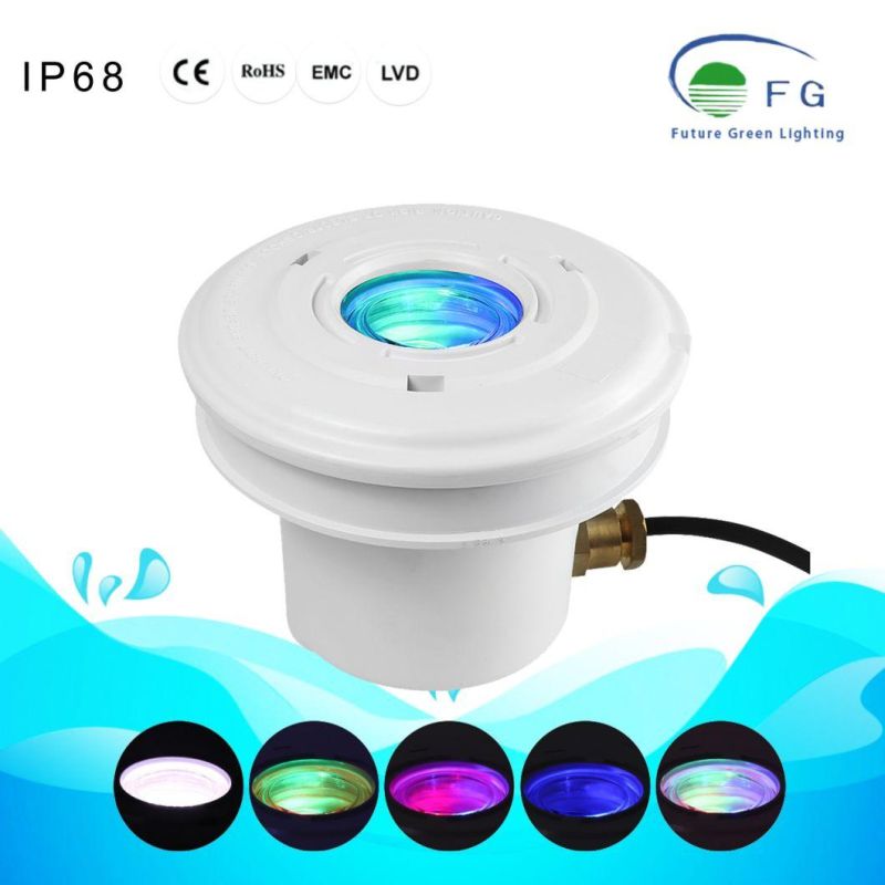 IP68 3W 9W Mini Type LED Underwater Spot Light Recessed Pool Lamp