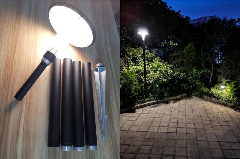 2.2 Meter IP65 Waterproof Solar LED Post Light for Outdoor Lighting