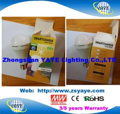 Yaye 18 Hot Sell 5W 7W 9W 12W 15W 18W E27/B22 Emergency Rechargeble Solar LED Bulb with 15 Years Production Experience