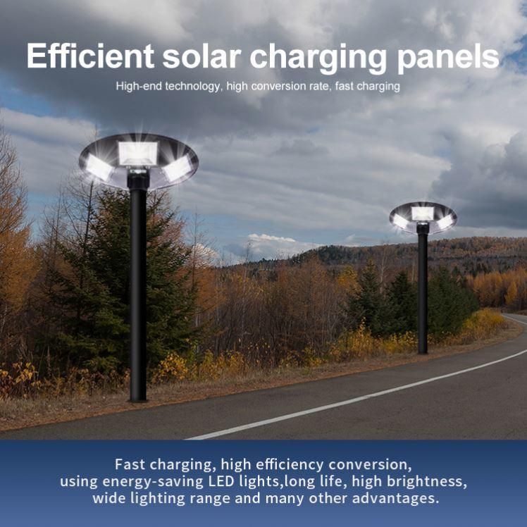 Latest Solar System LED Lighting 300W 500W UFO IP65 Waterproof Solar Street Light Solar Lights