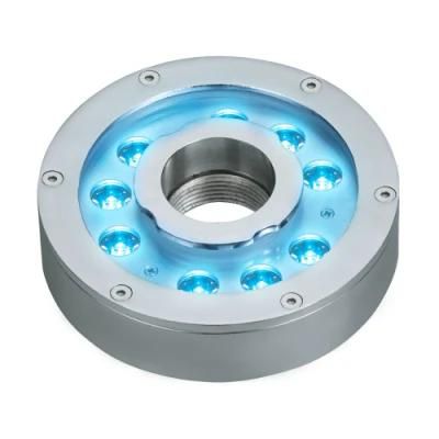 RGBW Multicolor DC12V24V IP68 Waterproof Underwater Fountain Light