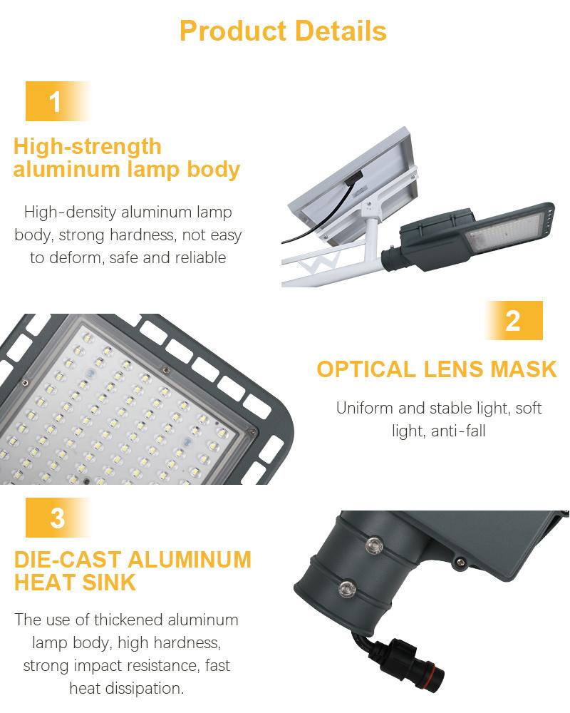 3 Years Warrenty IP65 High Brightness 25W Solar Street Light