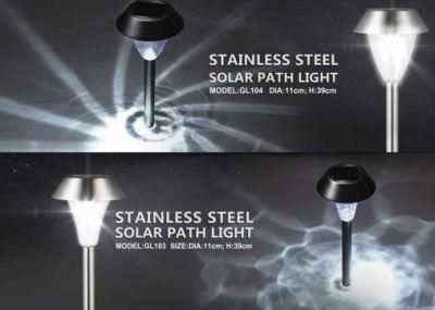 Wholesale Stainless Steel Solar Garden Path Light Stake Light