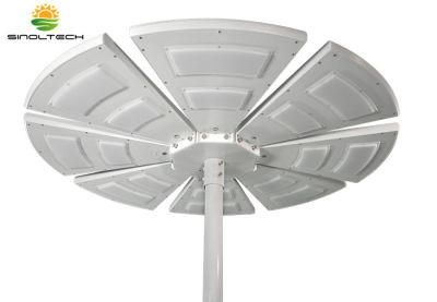 Fan Shape 15W Outdoor Integrated Solar Light for Parking Lot (SNSTY-S15)