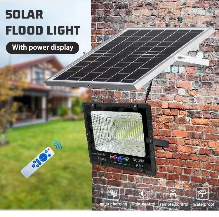 Haoxintai Die-Cast Aluminum Shell LED Flood Light Solar Spotlight 100W 200W 300W 400W 500W Solar Flood Lamp