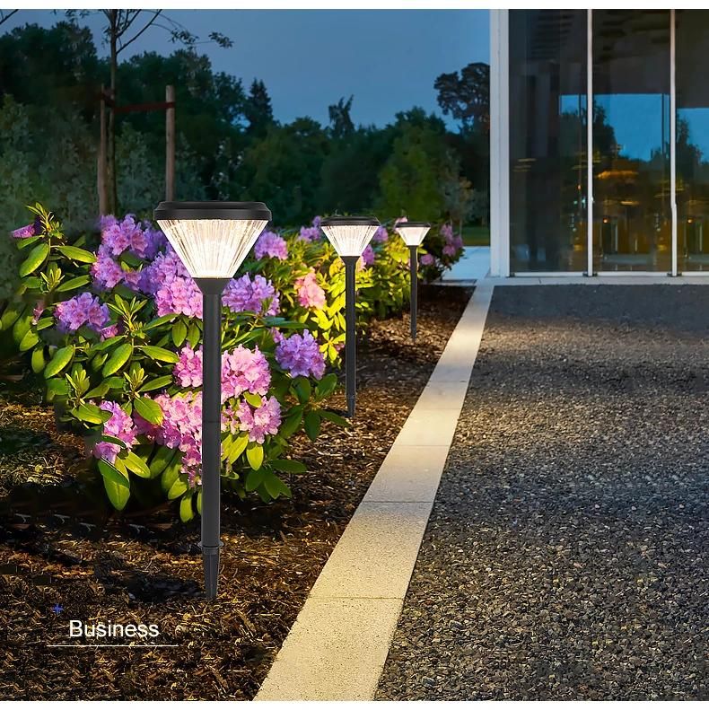 RGB European Park Decor Solar Energy Bollard LED Solar Outdoor Garden Light LED Solar Light