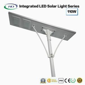 High Power All-in-One Solar LED Street Light 110W