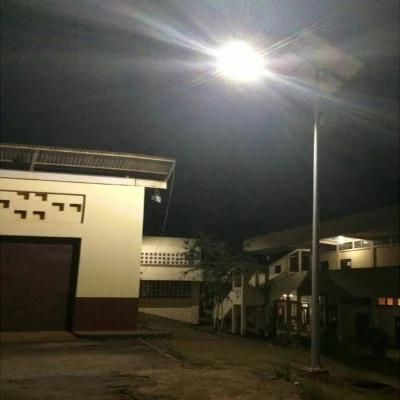 LiFePO4 Lithium Battery Solar Street Light 7m Pole with 40W LED Power Popular in Cameroon