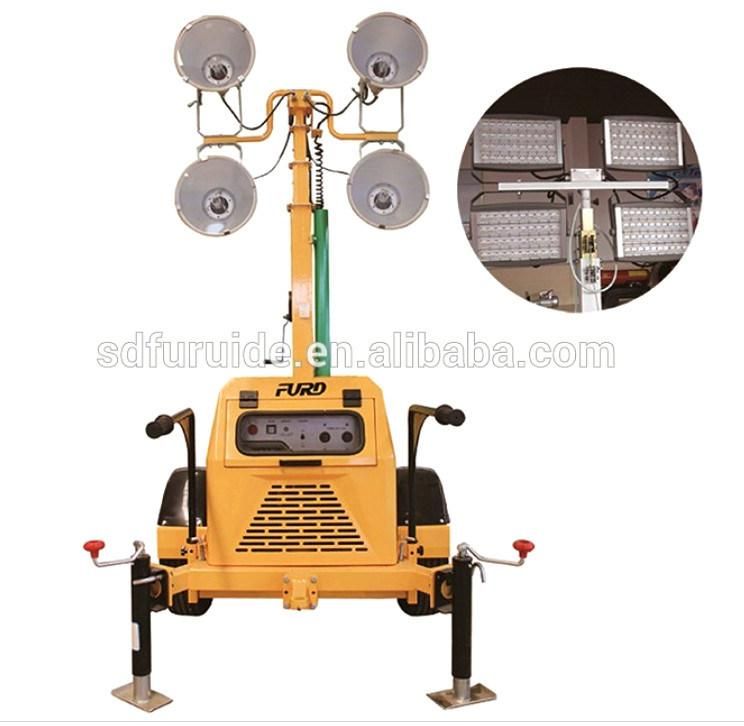 Portable Construction Lighting Portable Generator Lights Telescoping Light Tower Fzmtc-1000b