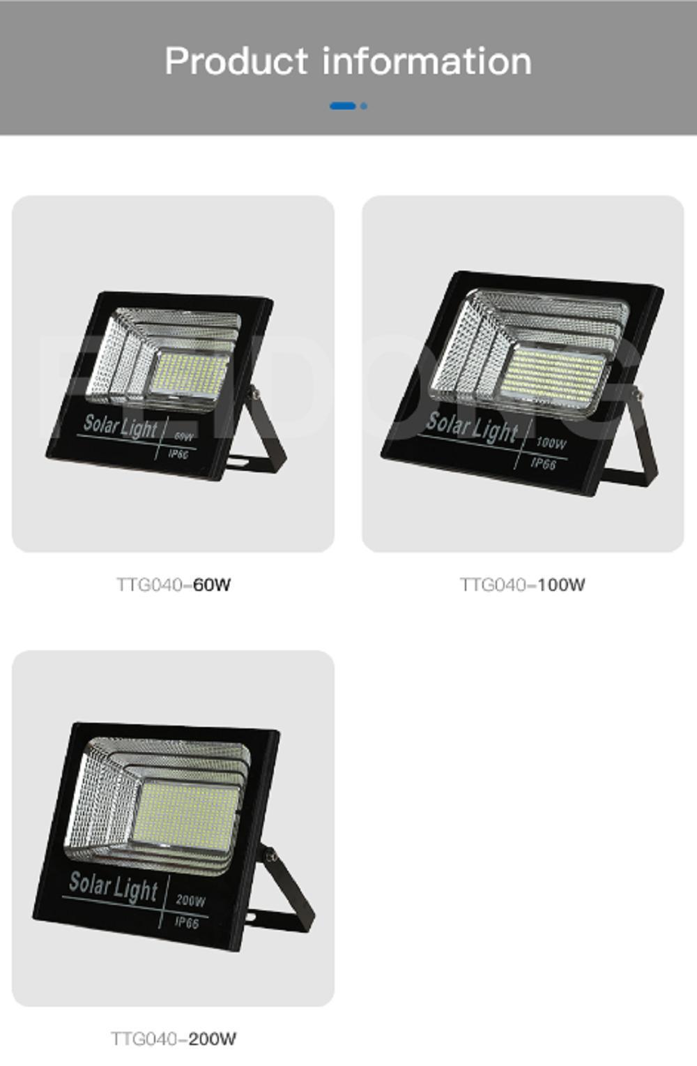 Wholesale Waterpfoor Outdoor Long Range Projector Lamp 40W-300W Modular LED Solar Flood Light