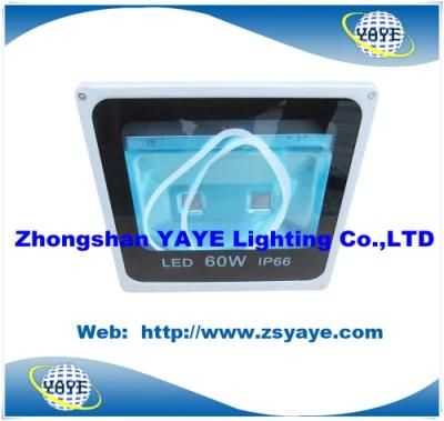 Yaye 18 Newest Design Ce/RoHS Approval 60W LED Flood Light / LED Floodlight/ LED Tunnel Light