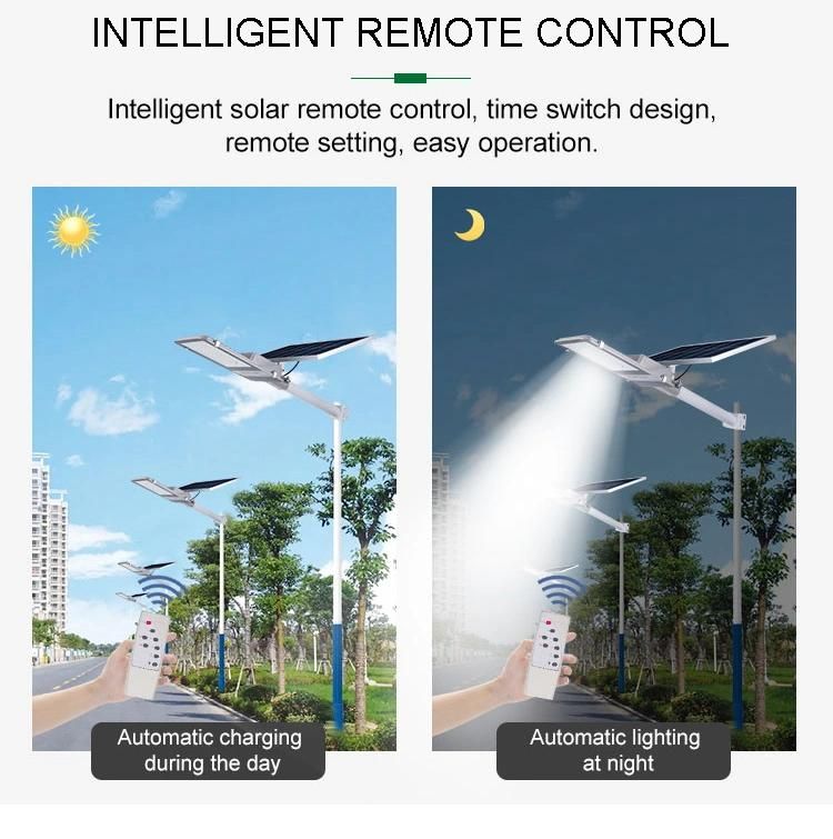 Solar Street Lights Long Lifespan Street Solar Light Energy Saving All in One Solar Street Light LED Solar Power Station