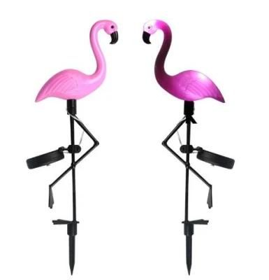 Waterproof Solar Flamingo Garden LED Lawn Lamp Light