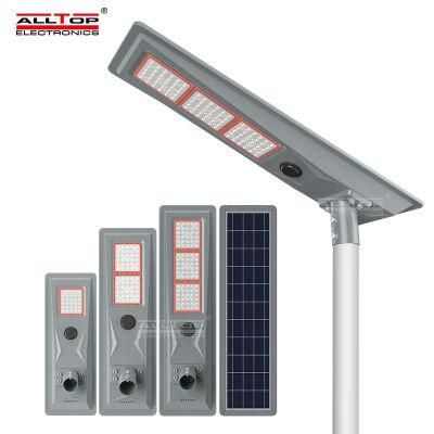 Alltop Integrated Die-Cast Aluminum IP65 Waterproof 100 200 300 Watt Highway All in One Outdoor LED Solar Street Light