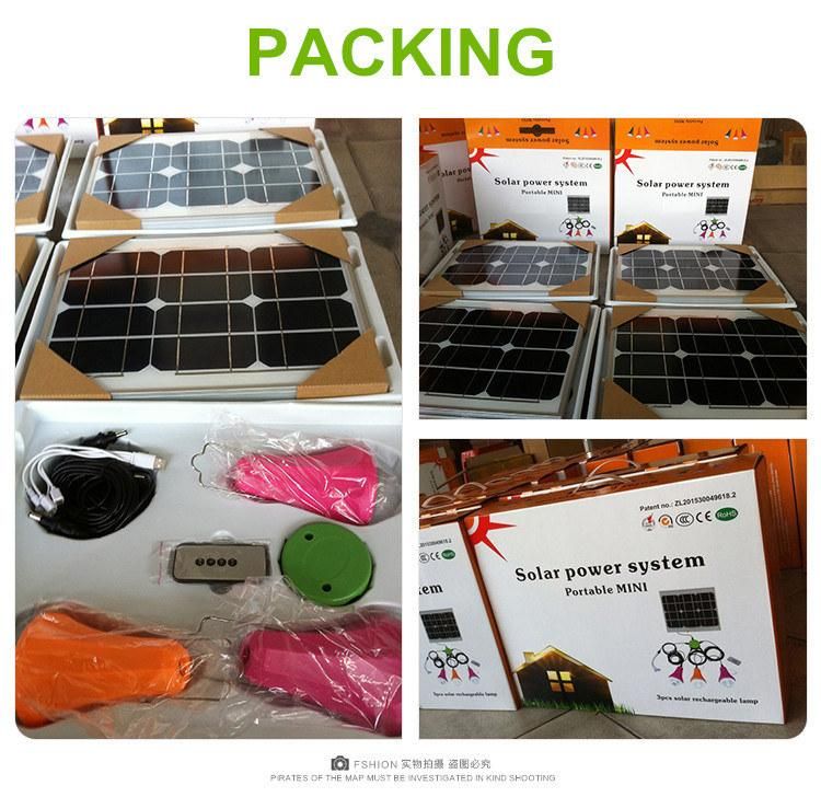 High Efficiency Portable Solar Power System for Home