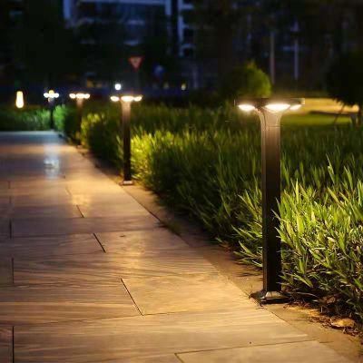 60cm Modern Design Solar Pathway Bollard Light for Garden Landscaping