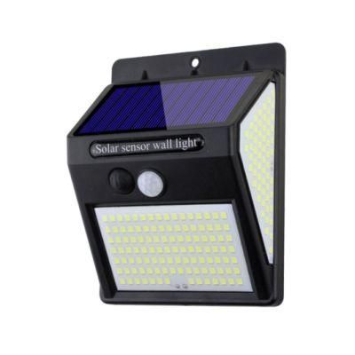 LED Solar Fence Wall Light 2022 Highlight Portable Smart Sensor Solar Lamp Garden Lights Outdoor Wall Lamp