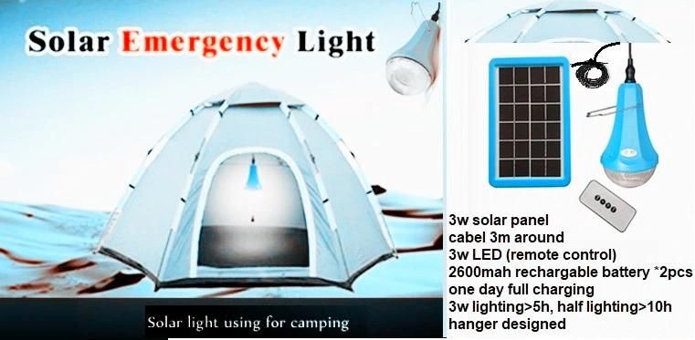 LED Lamp Pentant Solar Lamp Outdoor Portable Solar Lighting System