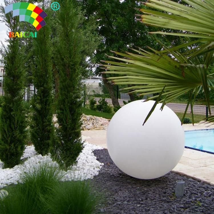 Remote Control Color Changing LED Ball Garden Plastic Ball