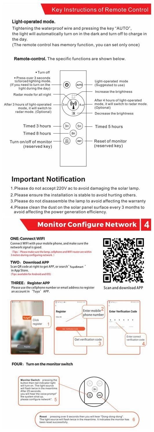 Solar LED Street Light 30W 60W 80W 100W LED Street Light