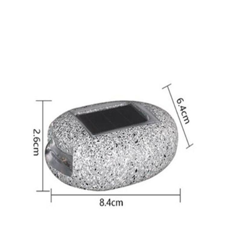 Outdoor Garden LED Waterproof Resin Imitation Stone Solar Lamp