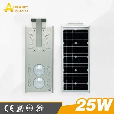 Factory 5 Years Warranty 25W LED Solar Street Lamp