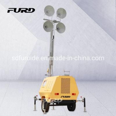 Industrial Portable LED Trailer Mounted Light Tower Fzmdtc-1000b