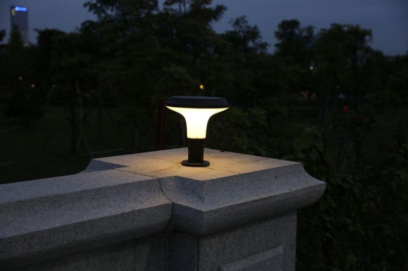 Warm White Waterproof Outdoor Fence Solar Gate Light