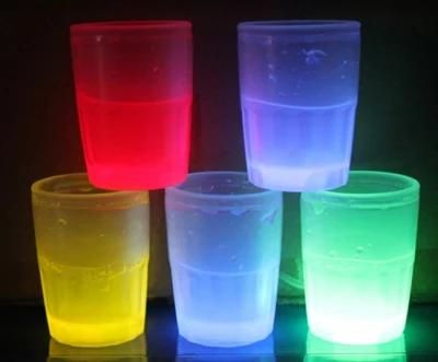 LED Light up Glass Box with Cup